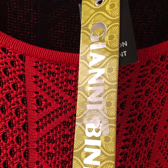 Gianni Bini Red City Shore Knit Dress - Picture 12 of 13